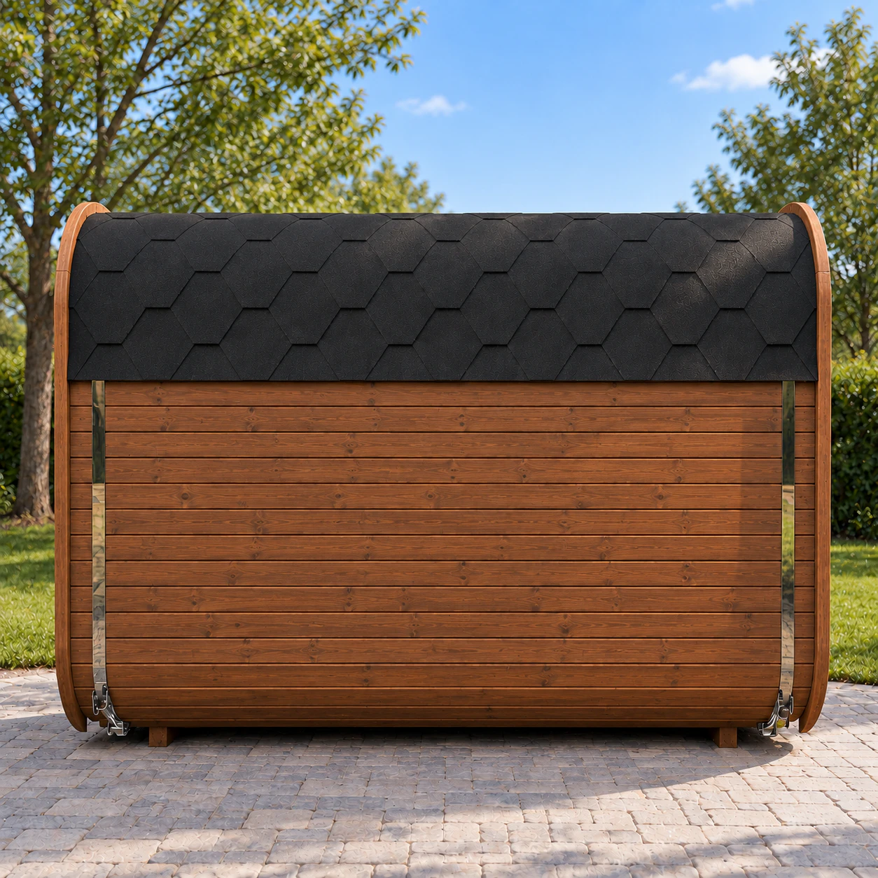 Drewniana sauna CUBE 250